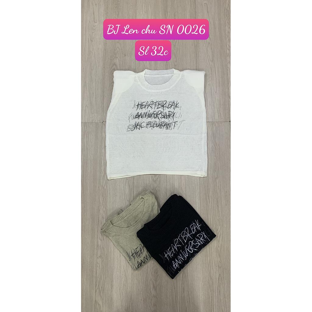 Len chu SN BJ 002605